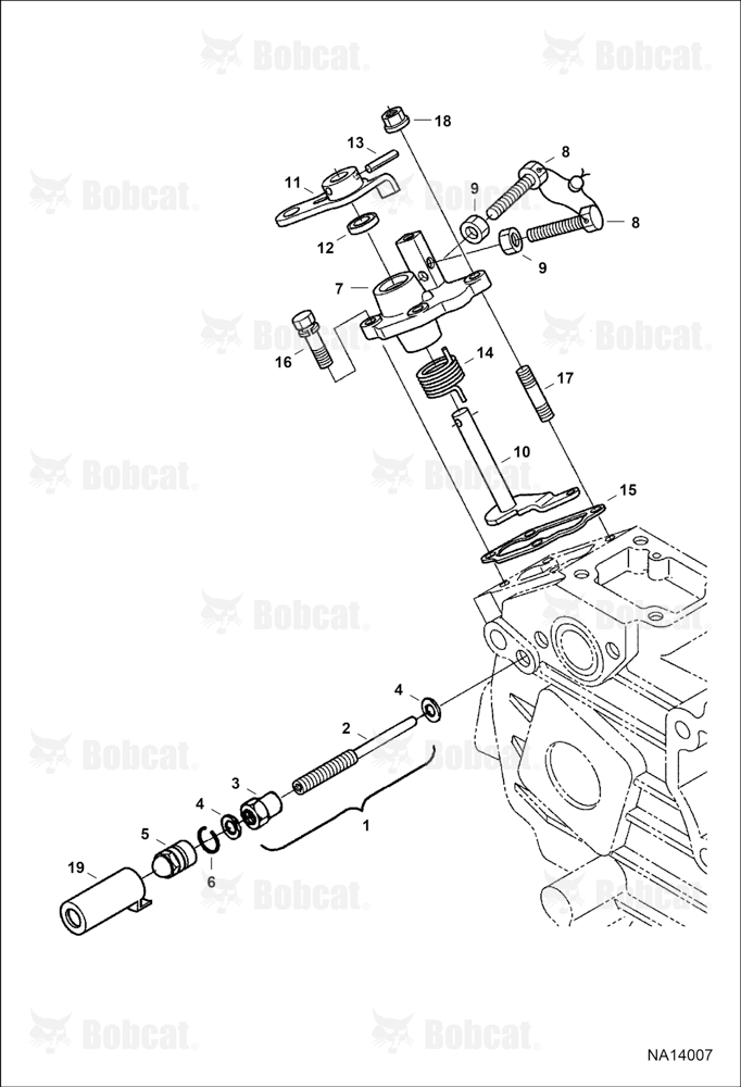 Speed Control Plate (Blue) (Engine Serial # V2403-B******)