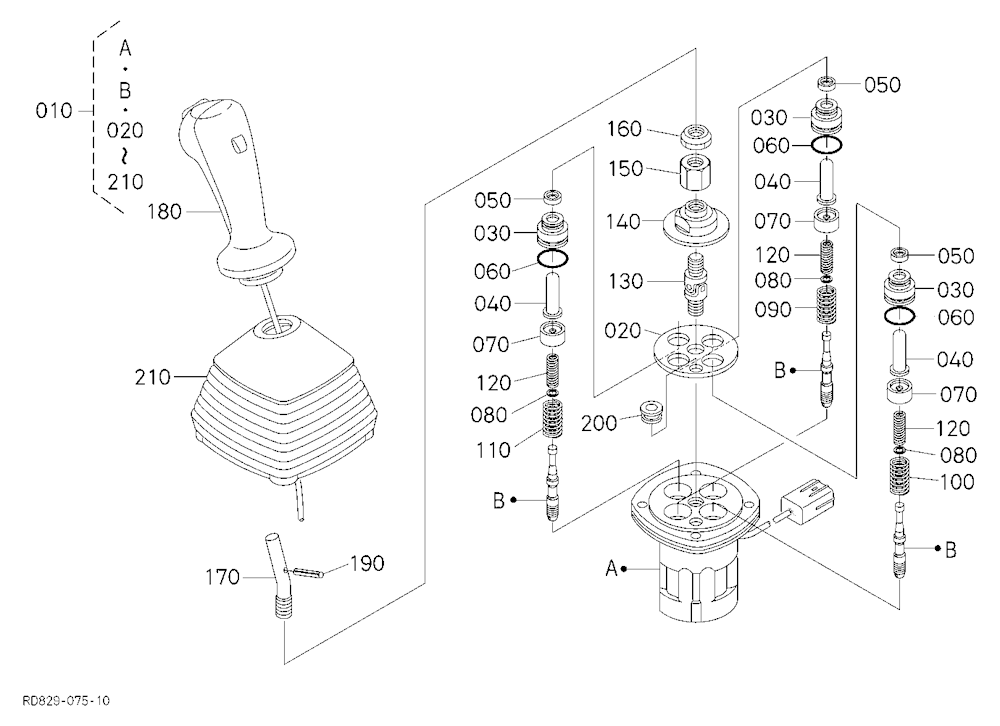 Pilot Valve (Lh) [Component Parts]
