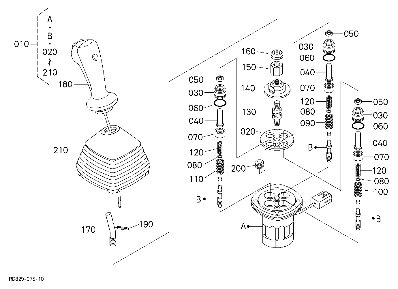 Pilot Valve (Lh) [Component Parts]