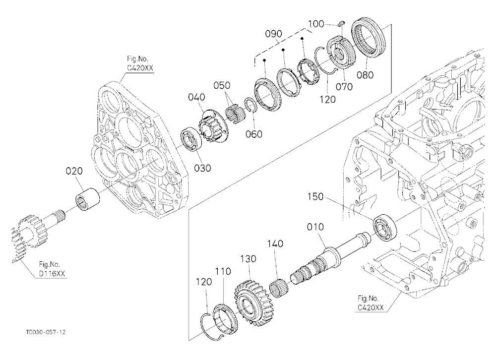 Range Gear Shaft [Gst Type]