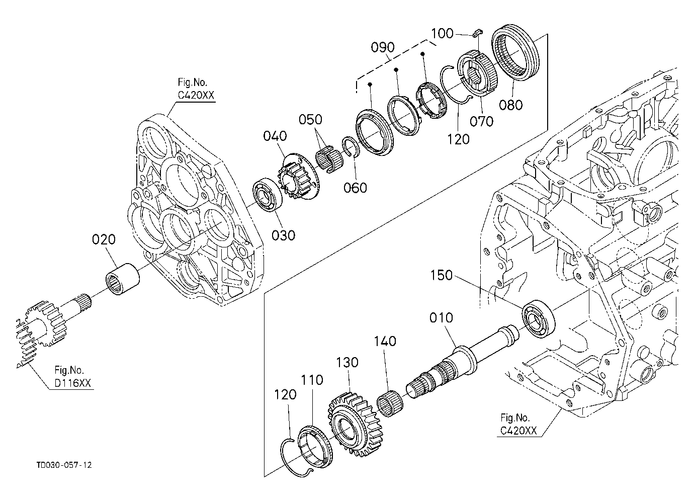 Range Gear Shaft [Gst Type]
