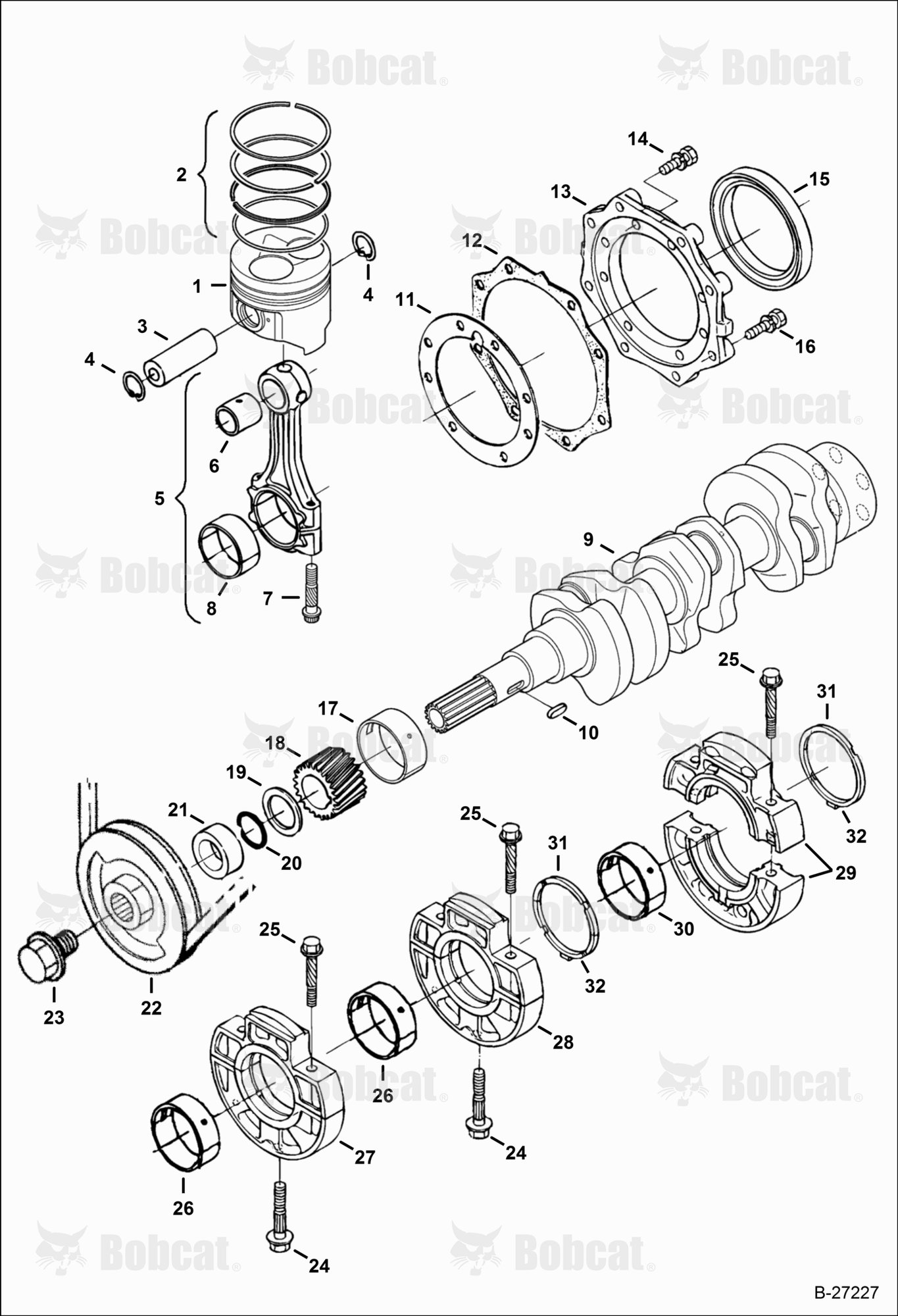 Piston & Crankshaft
