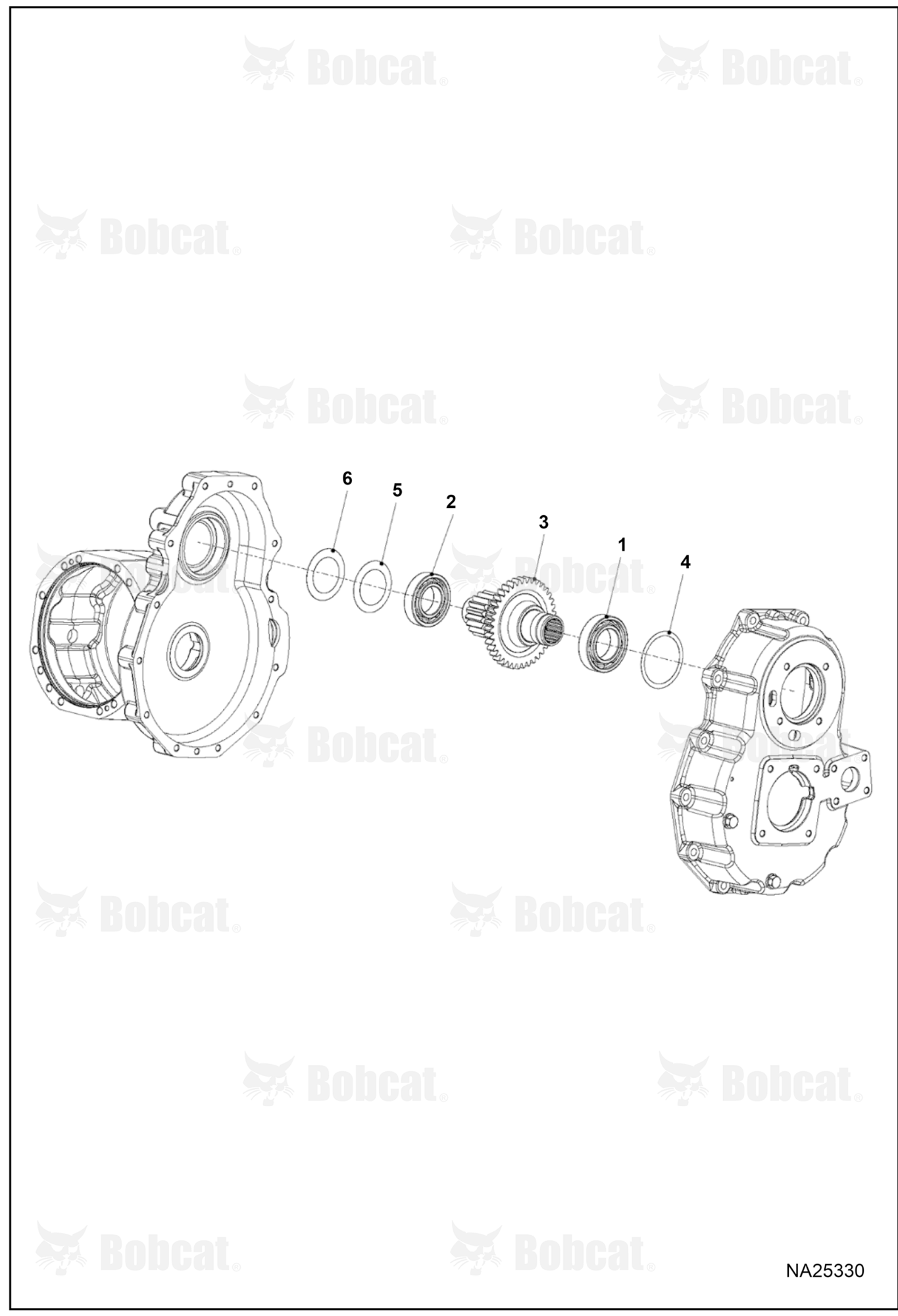 Rear Axle (Input Shaft)