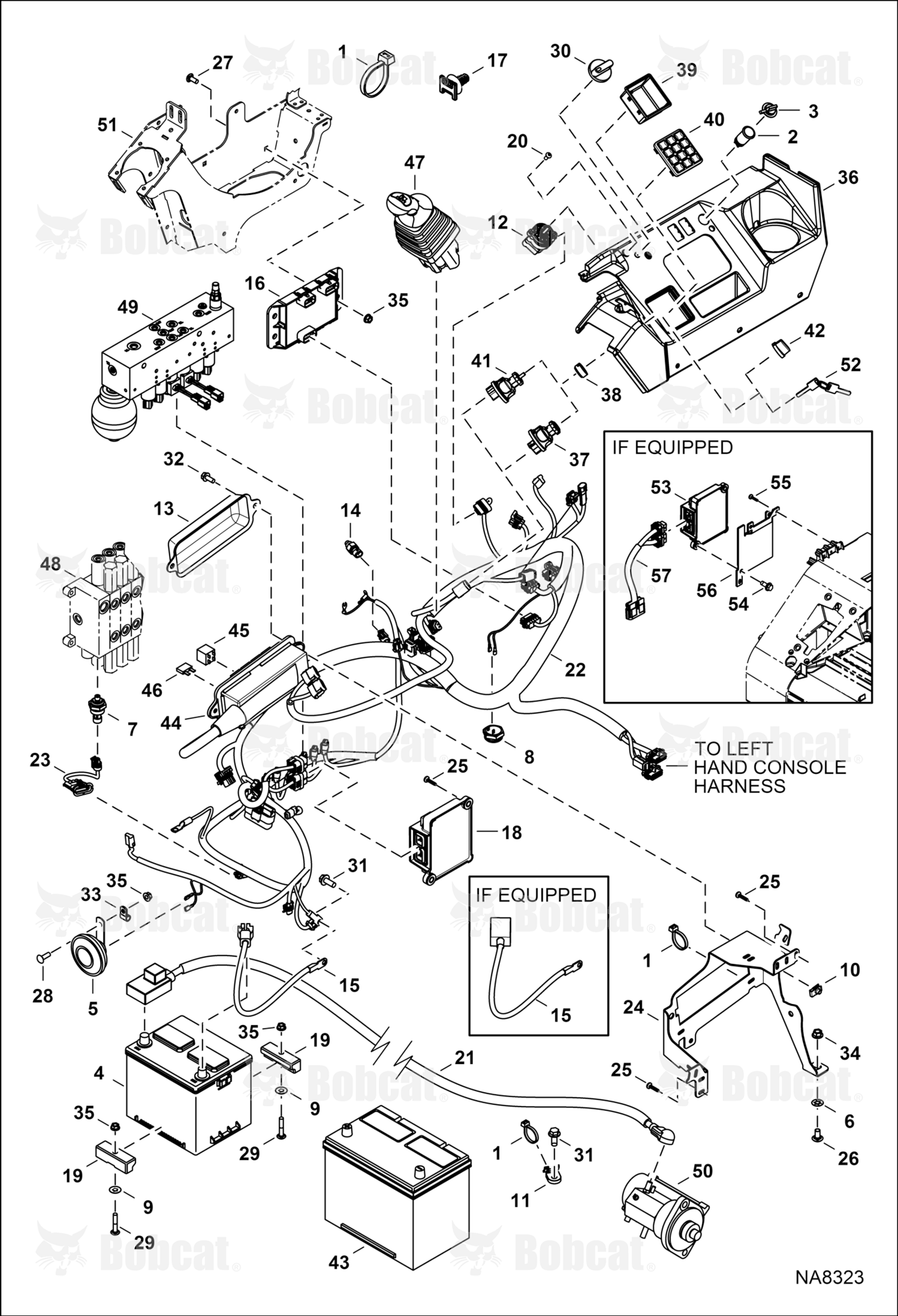 Controls Electrical (RH Console)