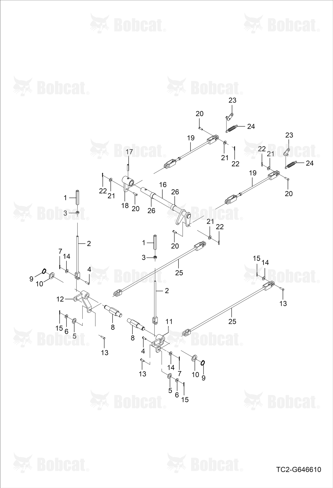 Brake Rod Group (PARKING)