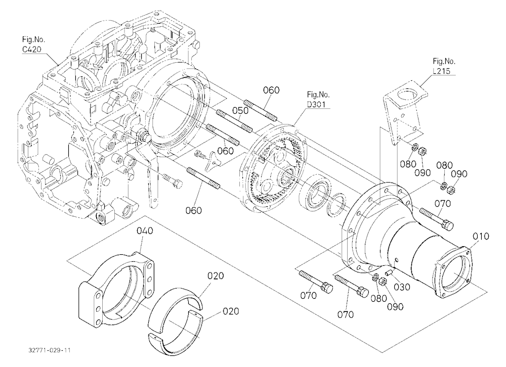 Rear Axle Case