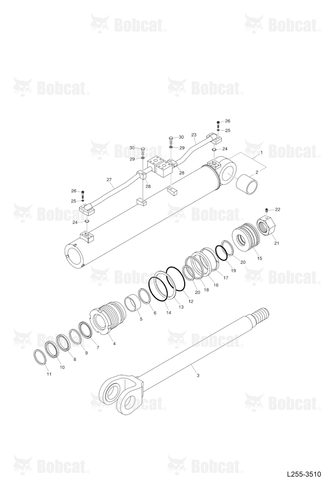 Lift Cylinder (L.H)