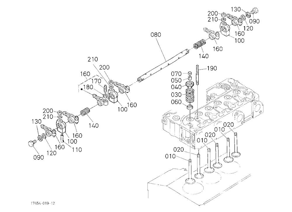 Valve And Rocker Arm