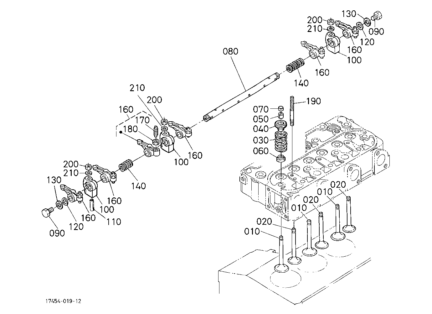 Valve And Rocker Arm