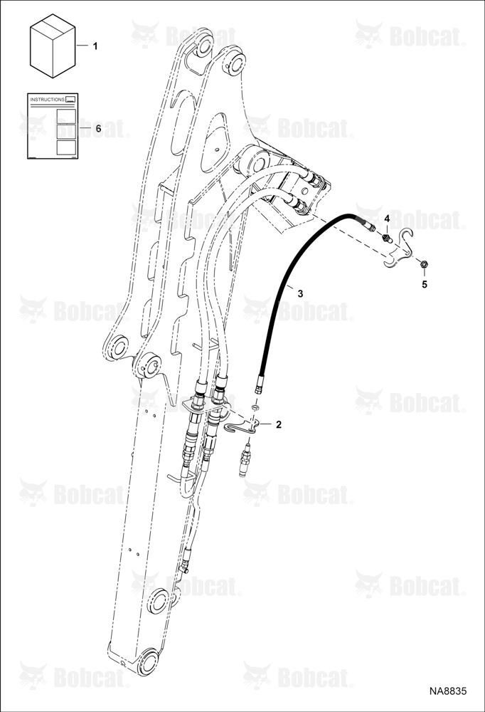 Case Drain Kit (Long Arm)