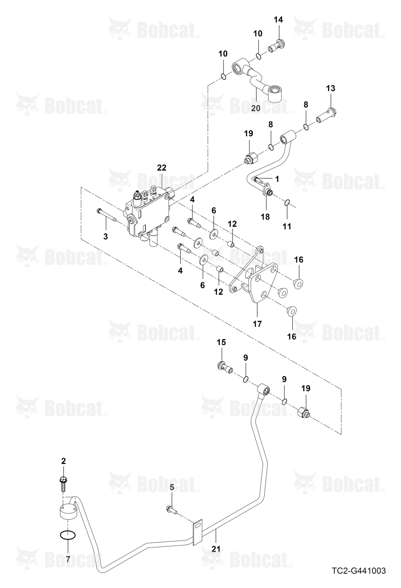 Hydraulic Circuitry (Joystick Valve)