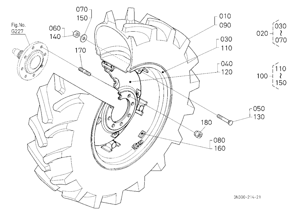 Front Wheel (13.6R24)