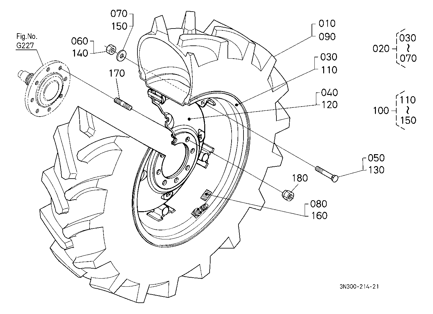 Front Wheel (13.6R24)