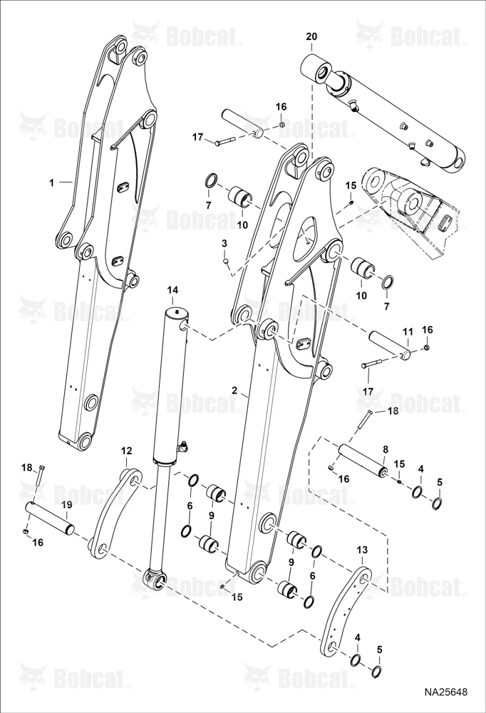 Arm (Pedro Roquet)  B4HU12028 & Above