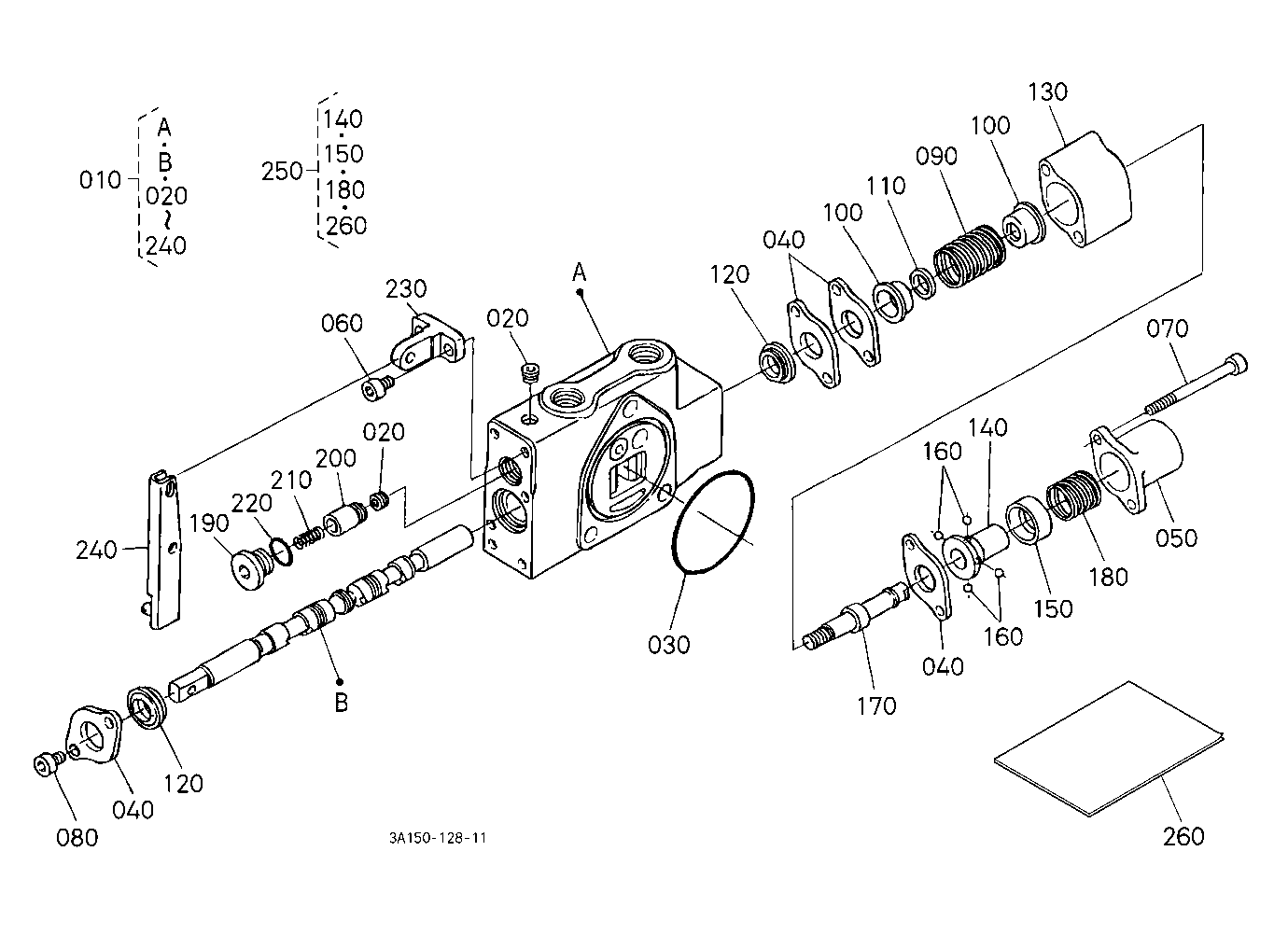 Auxiliary Control Valve (Fd) [Component Parts] [Ca