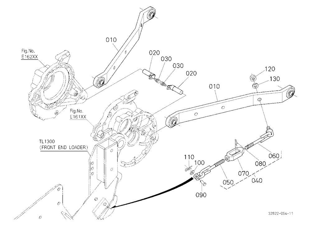 3-Point Linkage (Lower Link) (W/G No.L3961) [Optio