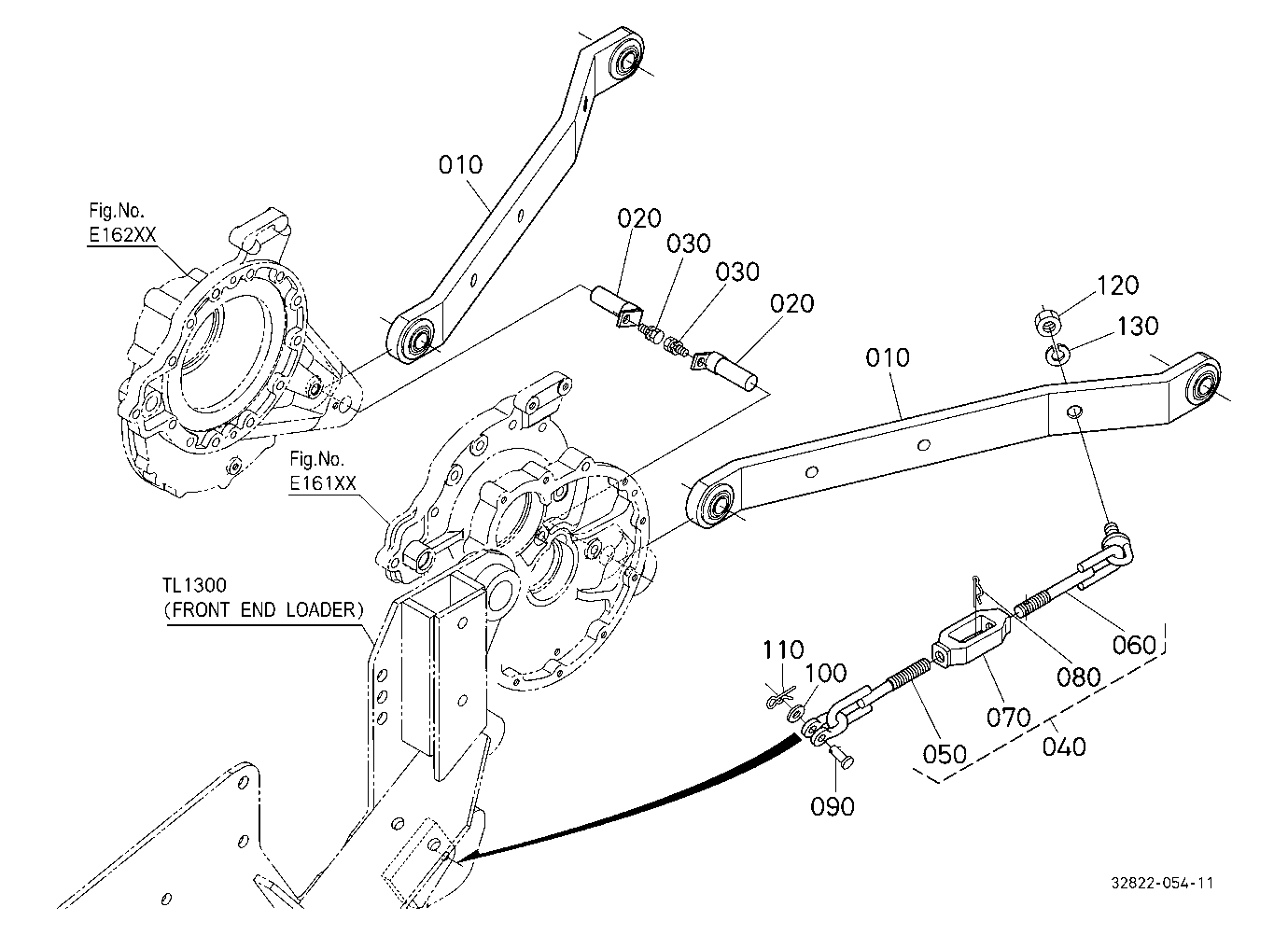 3-Point Linkage (Lower Link) (W/G No.L3961) [Optio