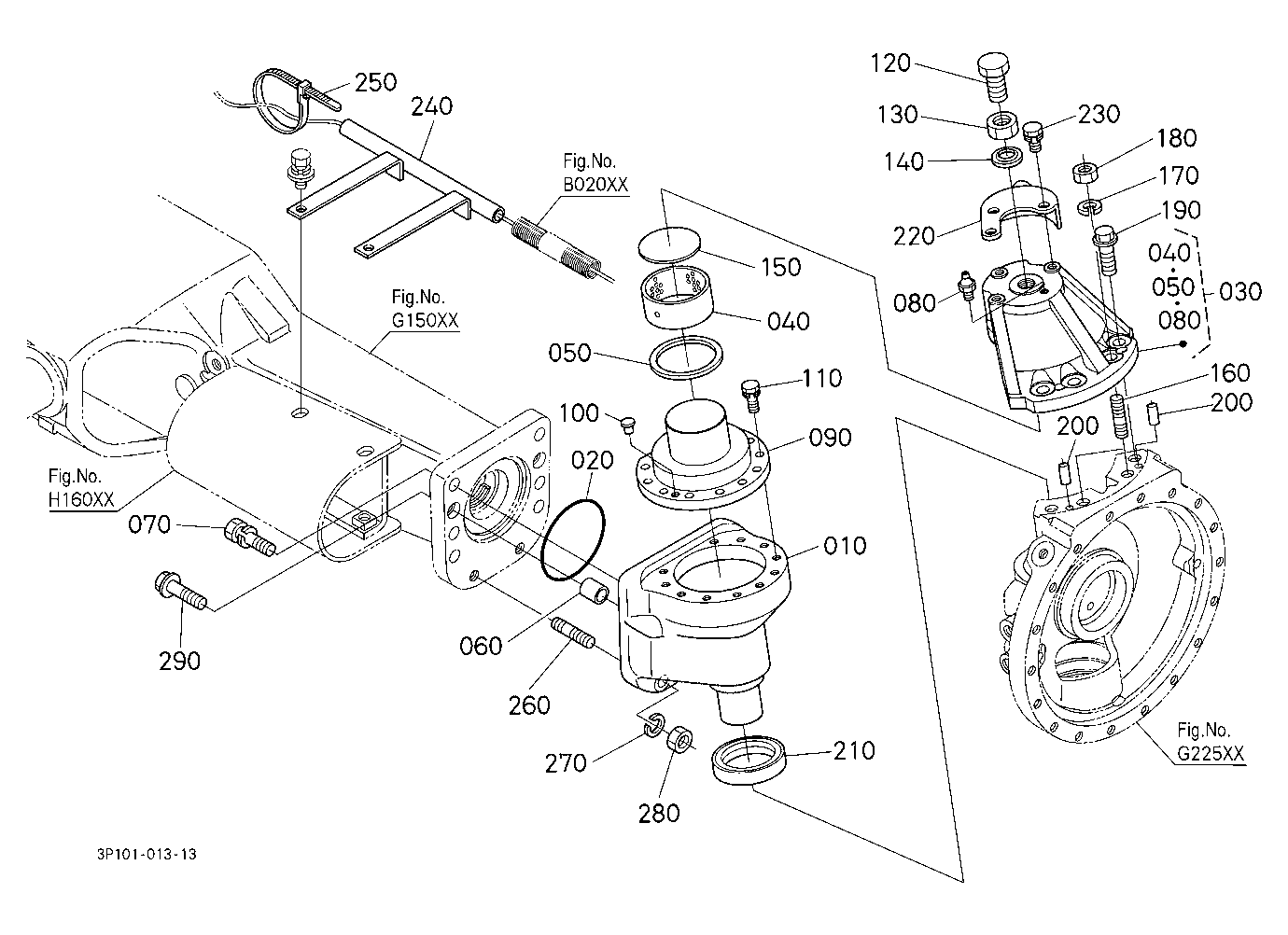 Bevel Gear Case Lh