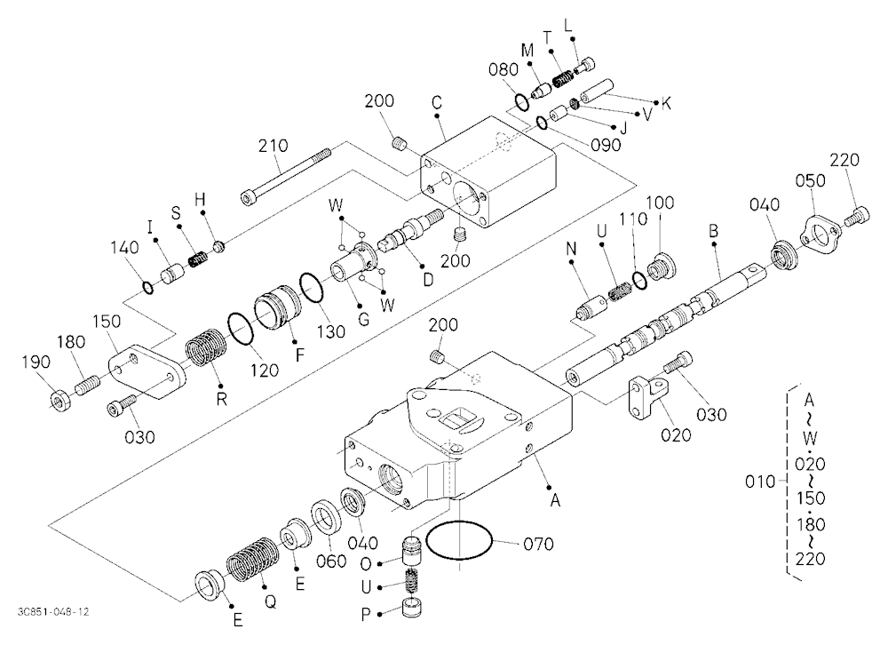 Auxiliary Control Valve (Scd) [Component Parts]