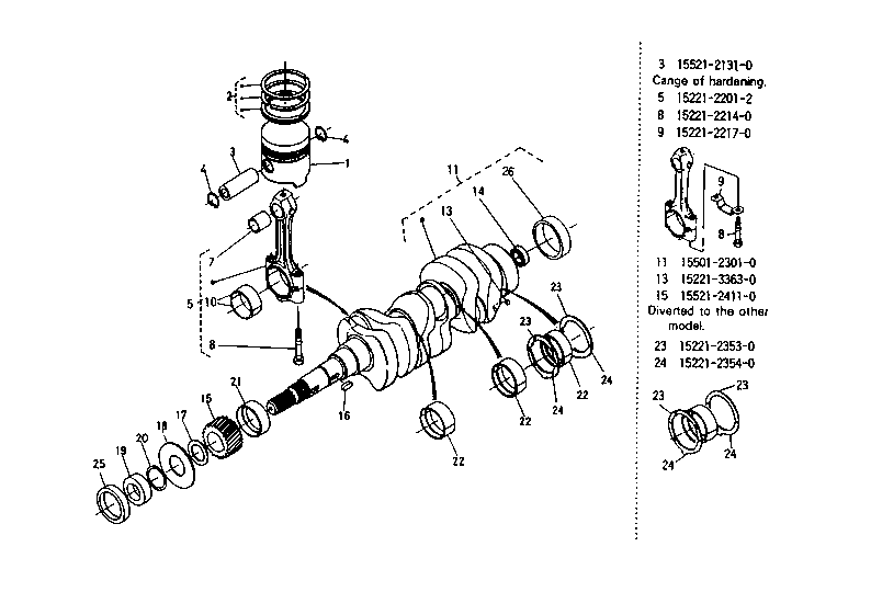 Piston And Crankshaft