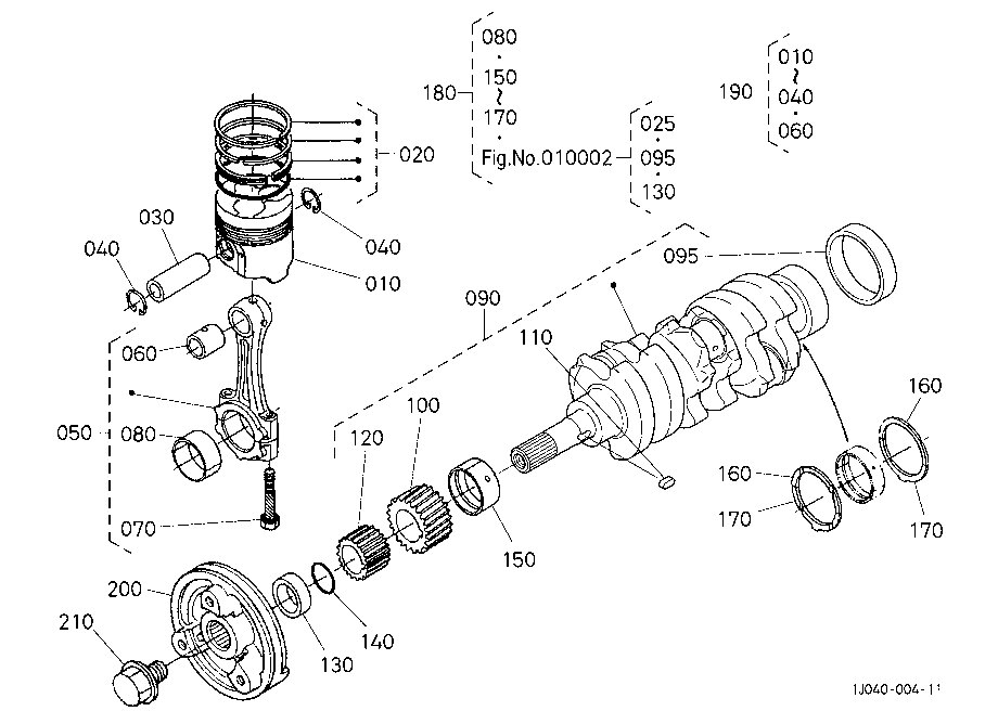 Piston And Crankshaft