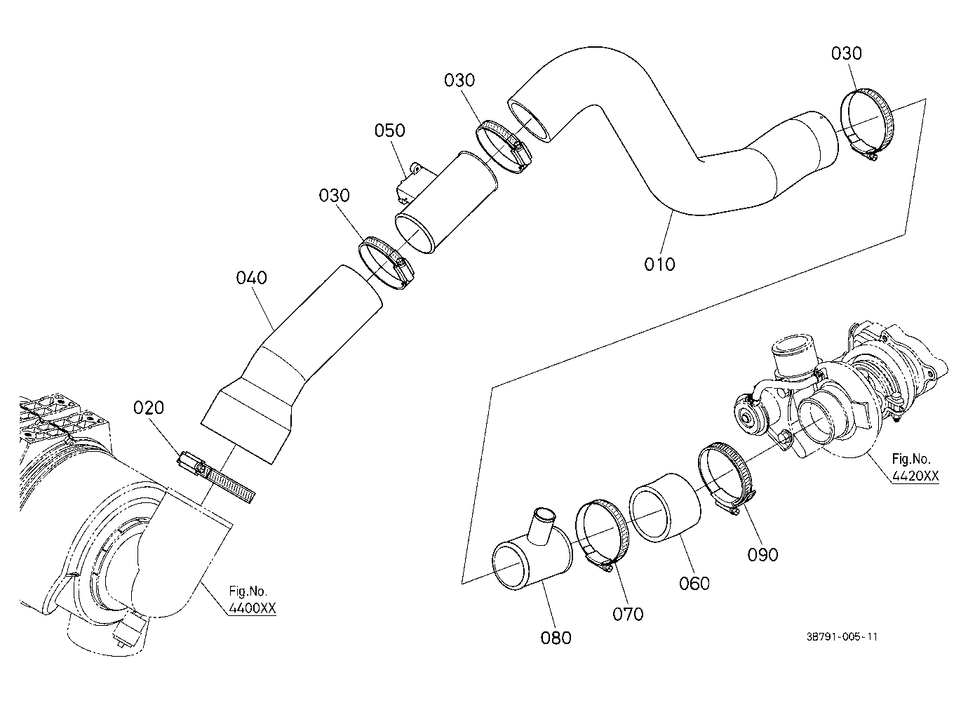 Inlet Pipe (Air Cleaner)