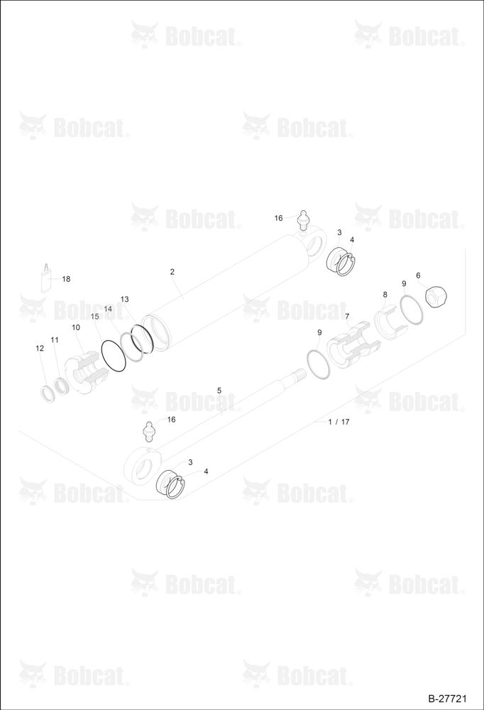 Hydraulic Cylinder - Steering