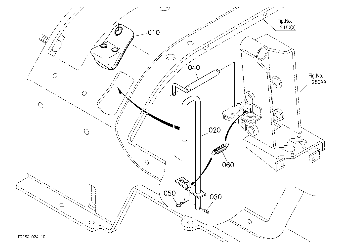 Loader Lock Lever