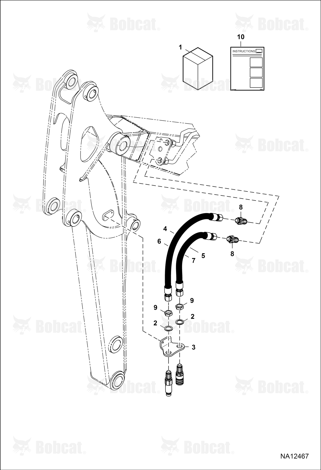 Hydraulic Auxiliary Extension Kit (First Aux)