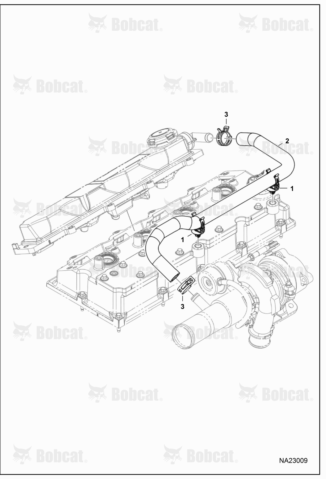 Rocker Arm Cover Hose