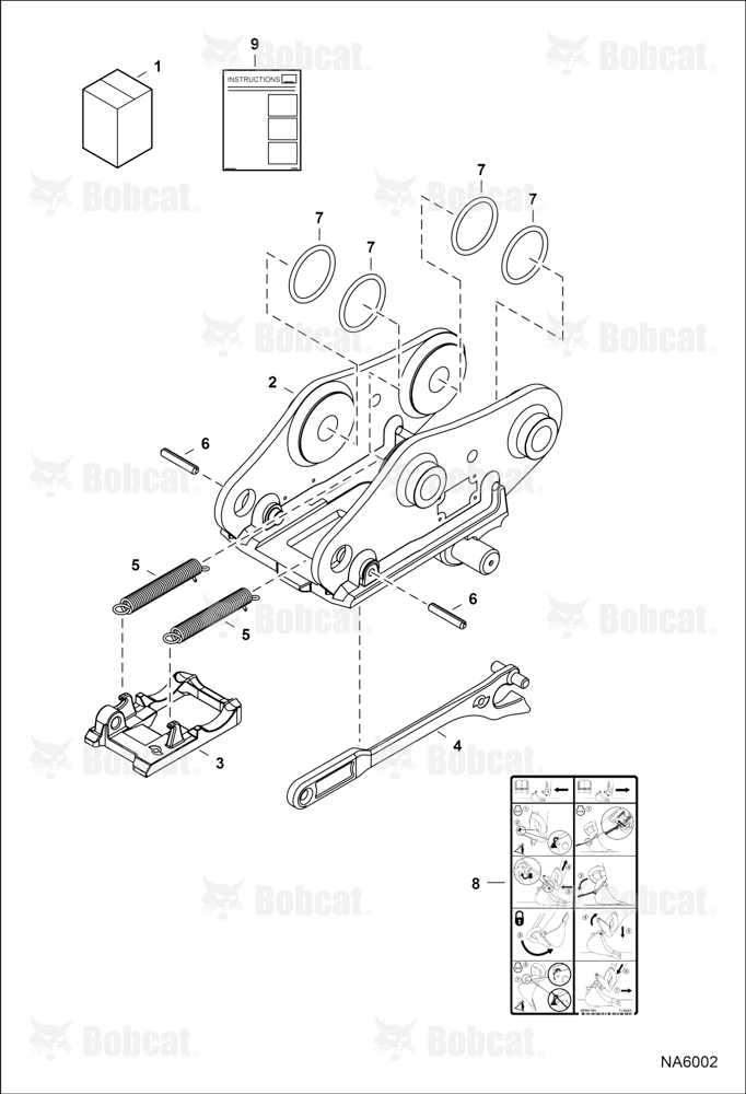 European Accessories (Quick Coupler Kit) (Klac System)