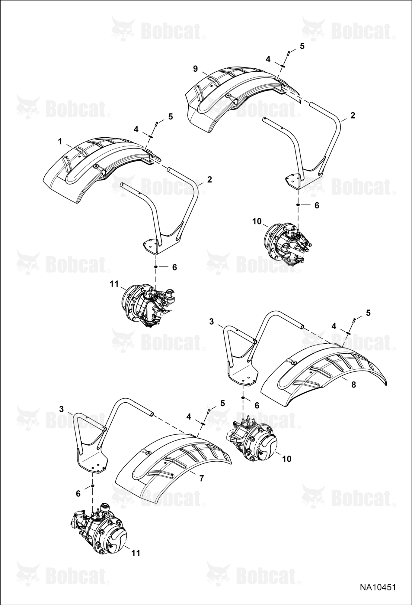 Mudguards (24" Tires)