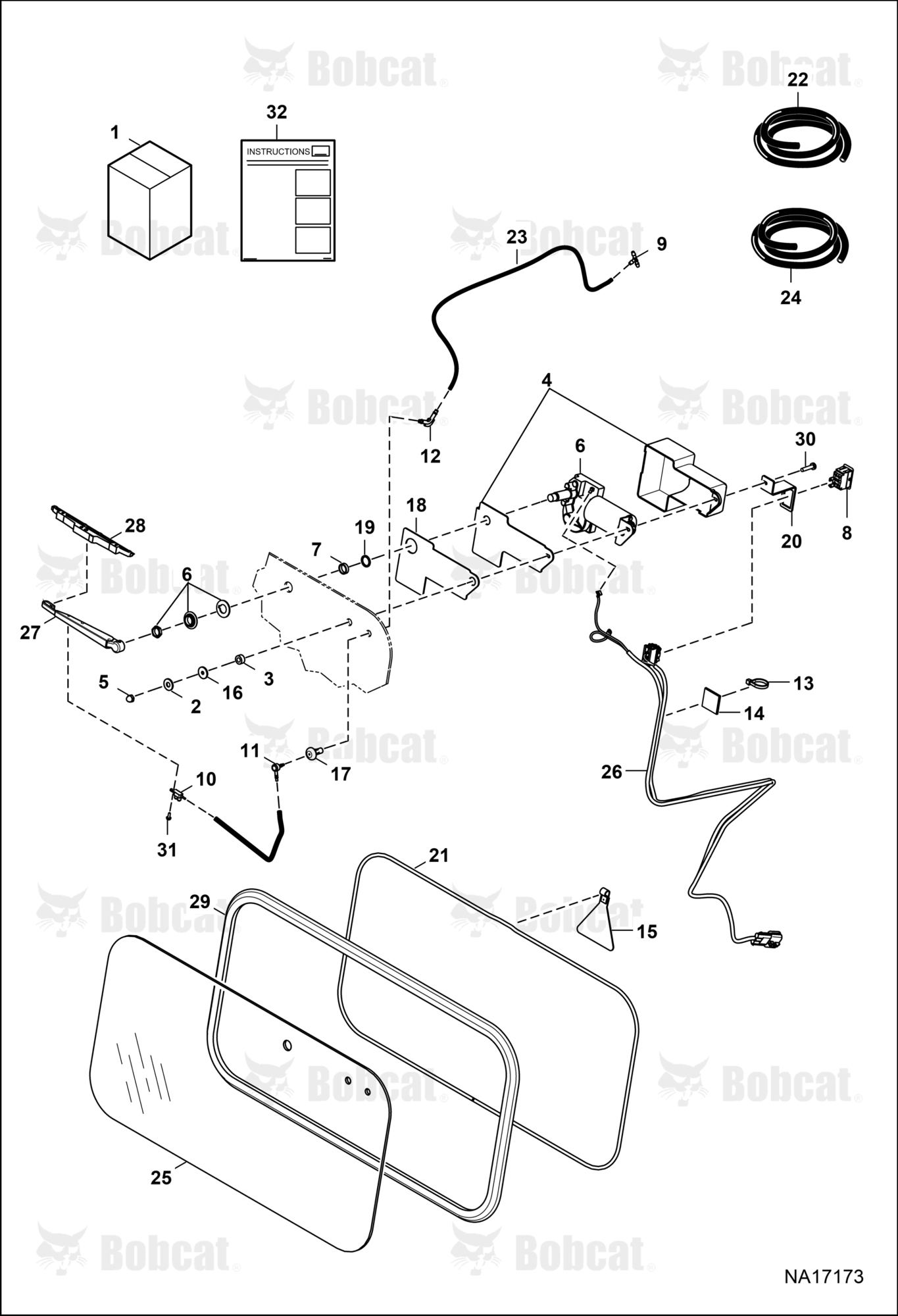 Rear Wiper Kit