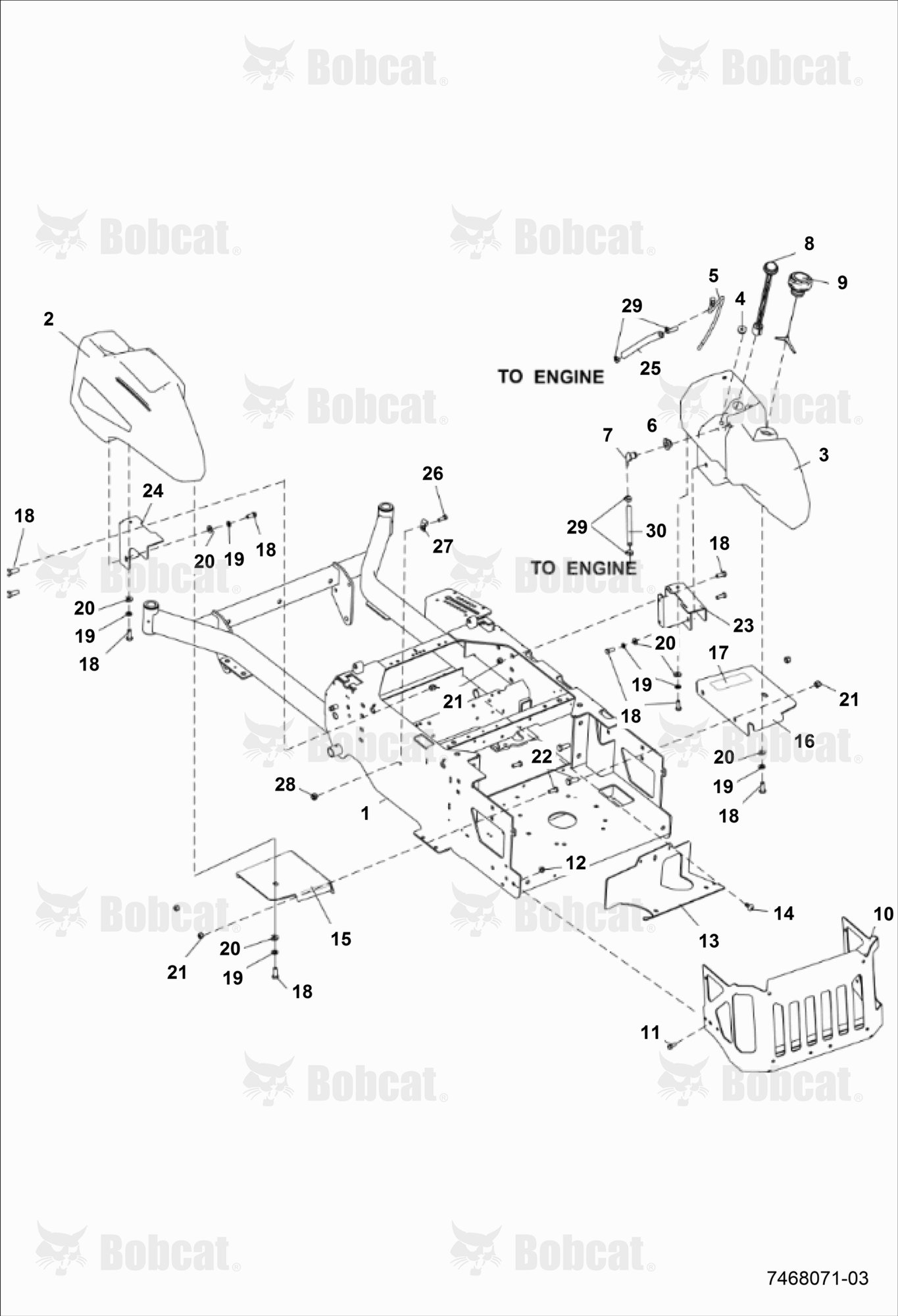 Fuel Tank & Control Panel