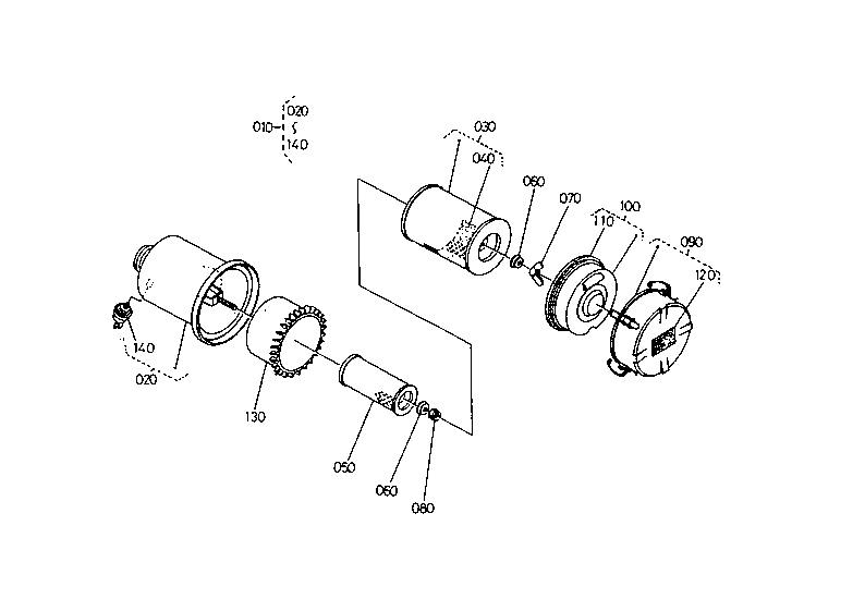Double Air Cleaner [Section Parts]