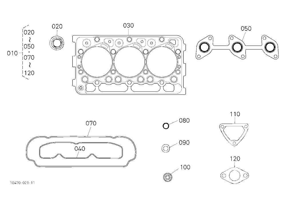 Upper Gasket Kit [Option]