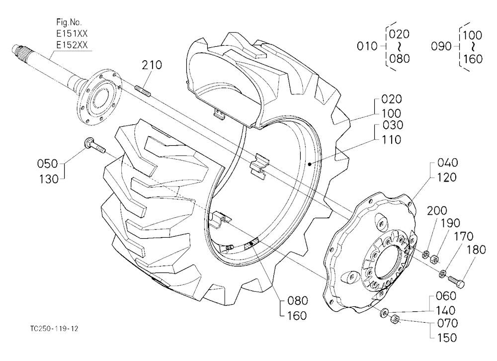 Rear Wheel (17.5L-24)
