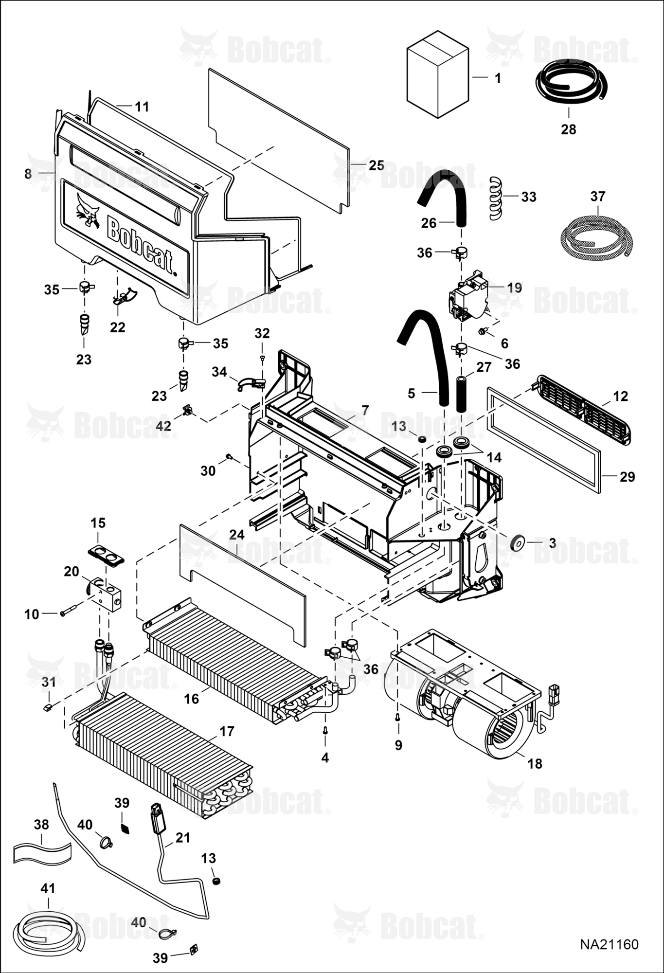 Heater & A/C (HVAC Assembly)
