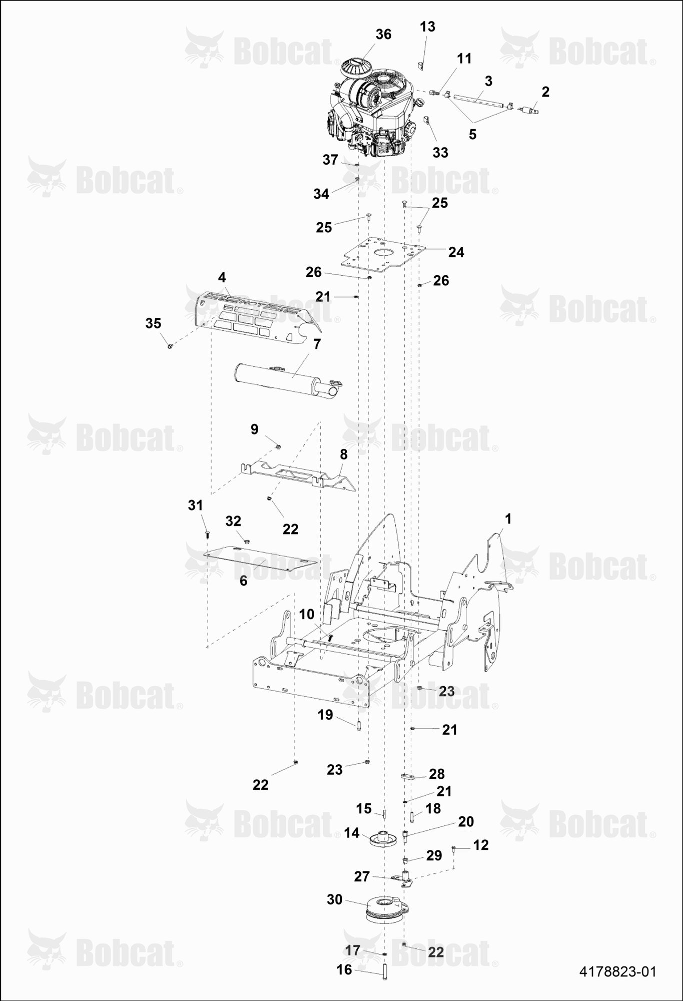 Engine Deck Assembly