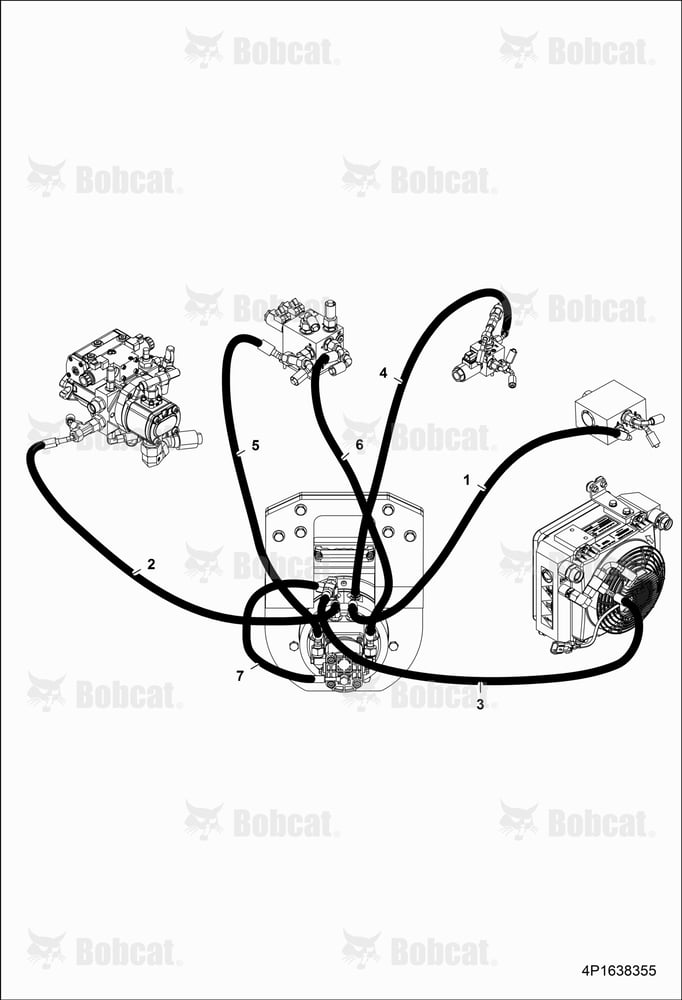 Hose Set - Drum Rear