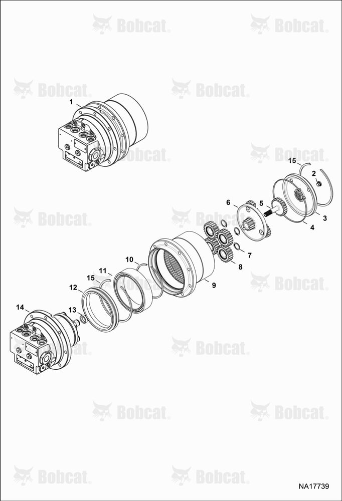 Travel Motor (2 Speed)