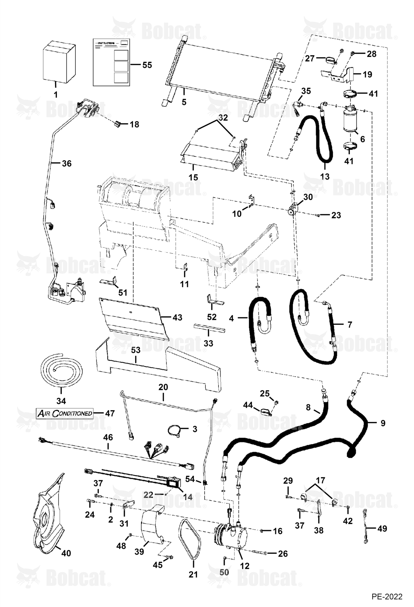Heater & A/C (A/C Kit)