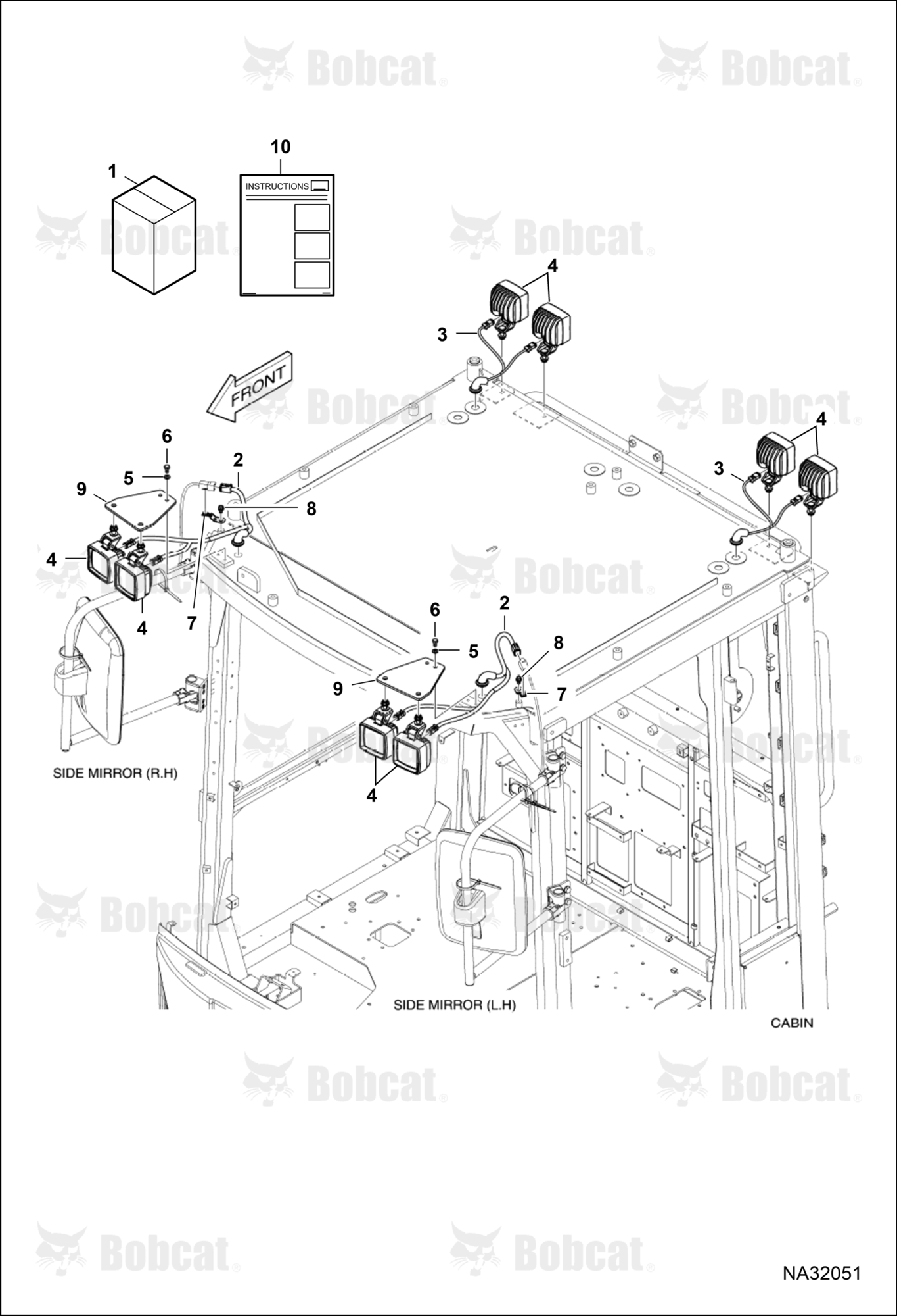 LED Light Kit (4+4)