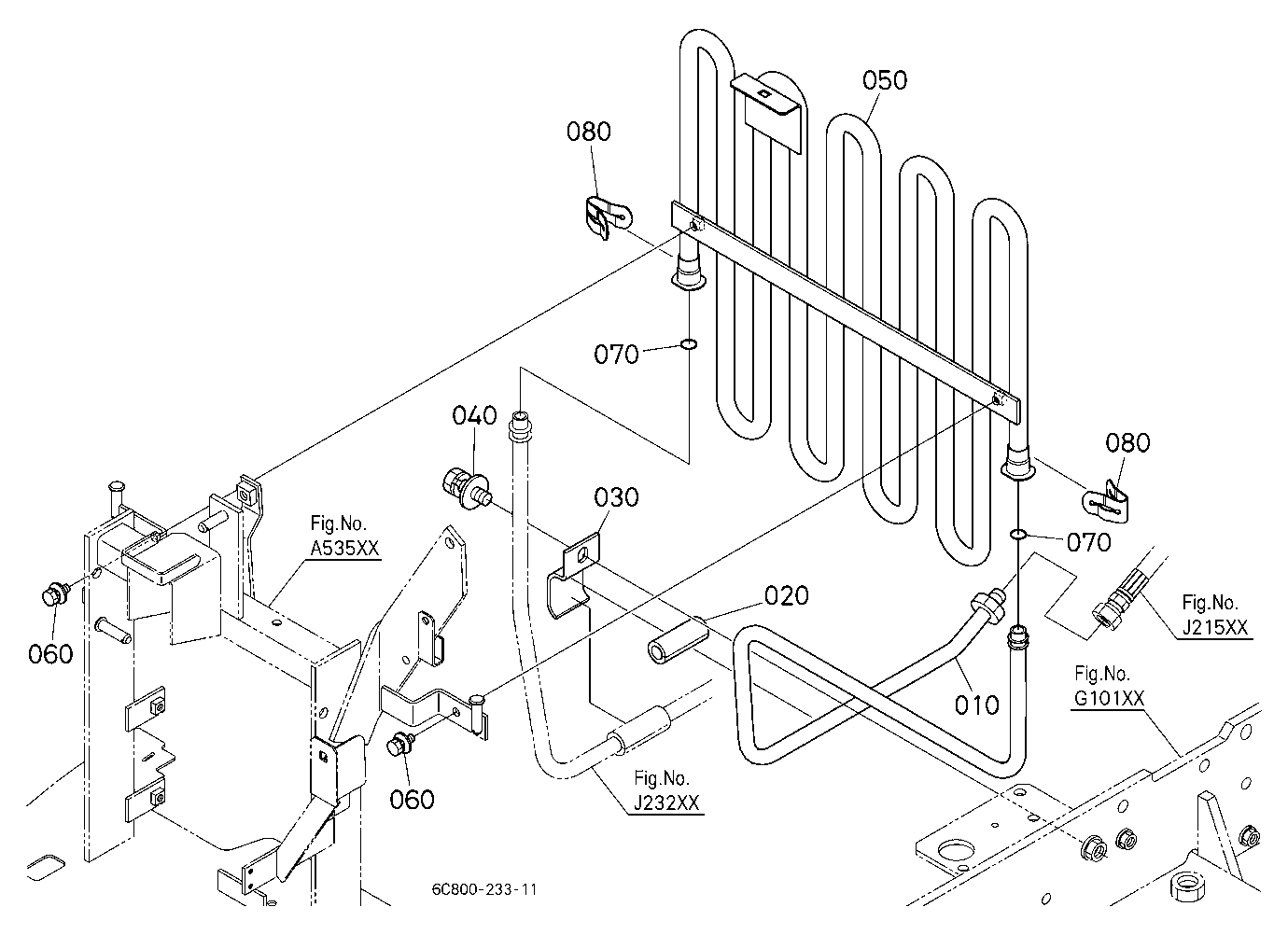 Hydraulic Oil Line (Oil Cooler)