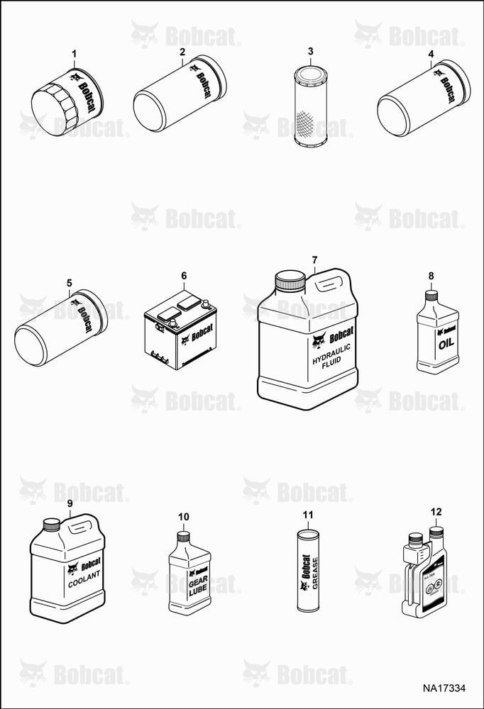 Maintenance Items (Service Parts)