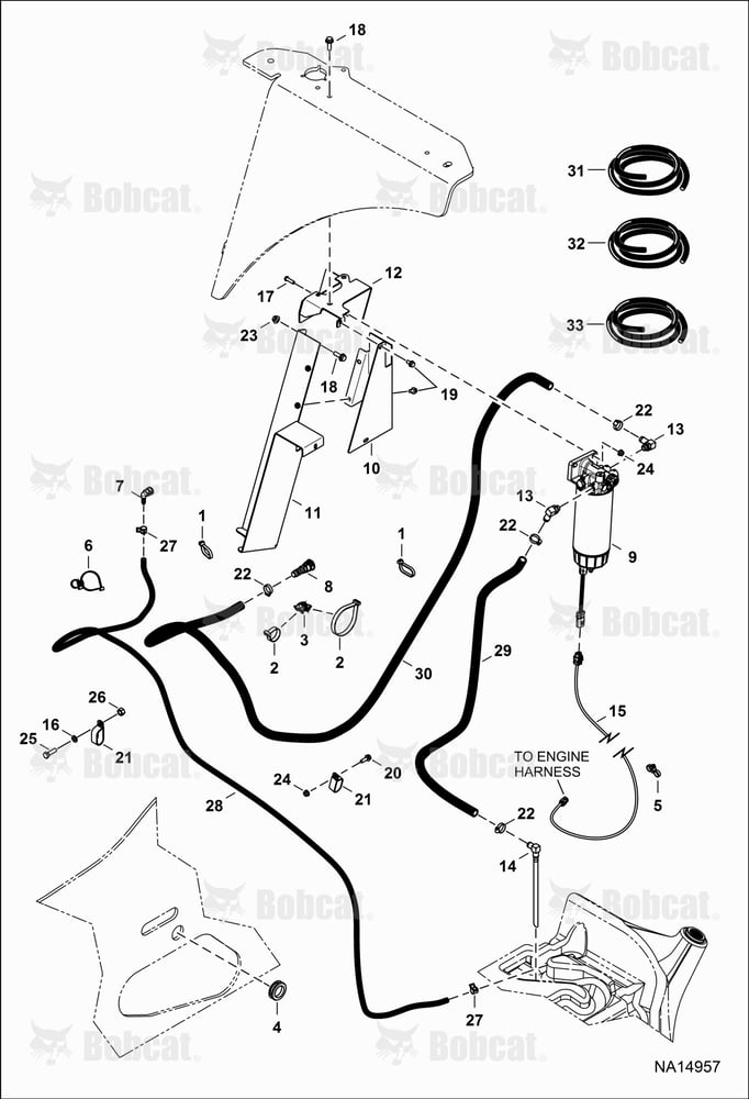 Engine & Attaching Parts (Fuel Delivery System)