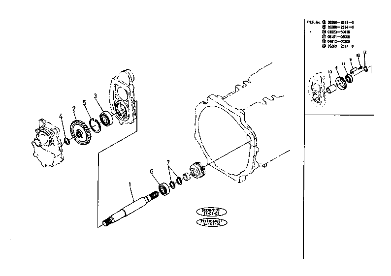 Pto Counter Shaft