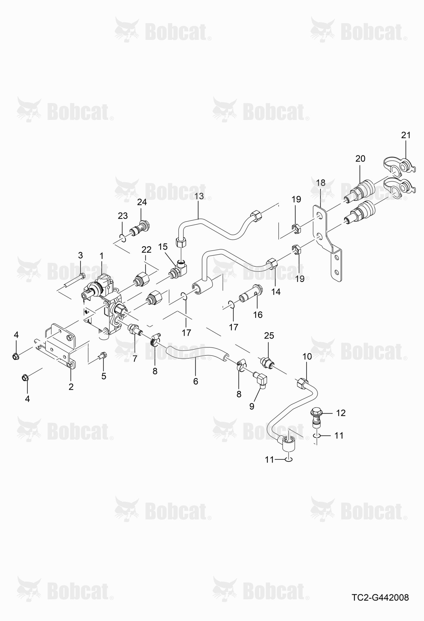 External Hydraulic Valve Group