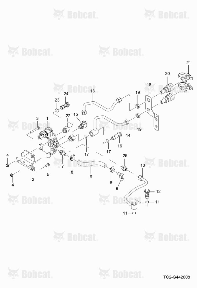 External Hydraulic Valve Group