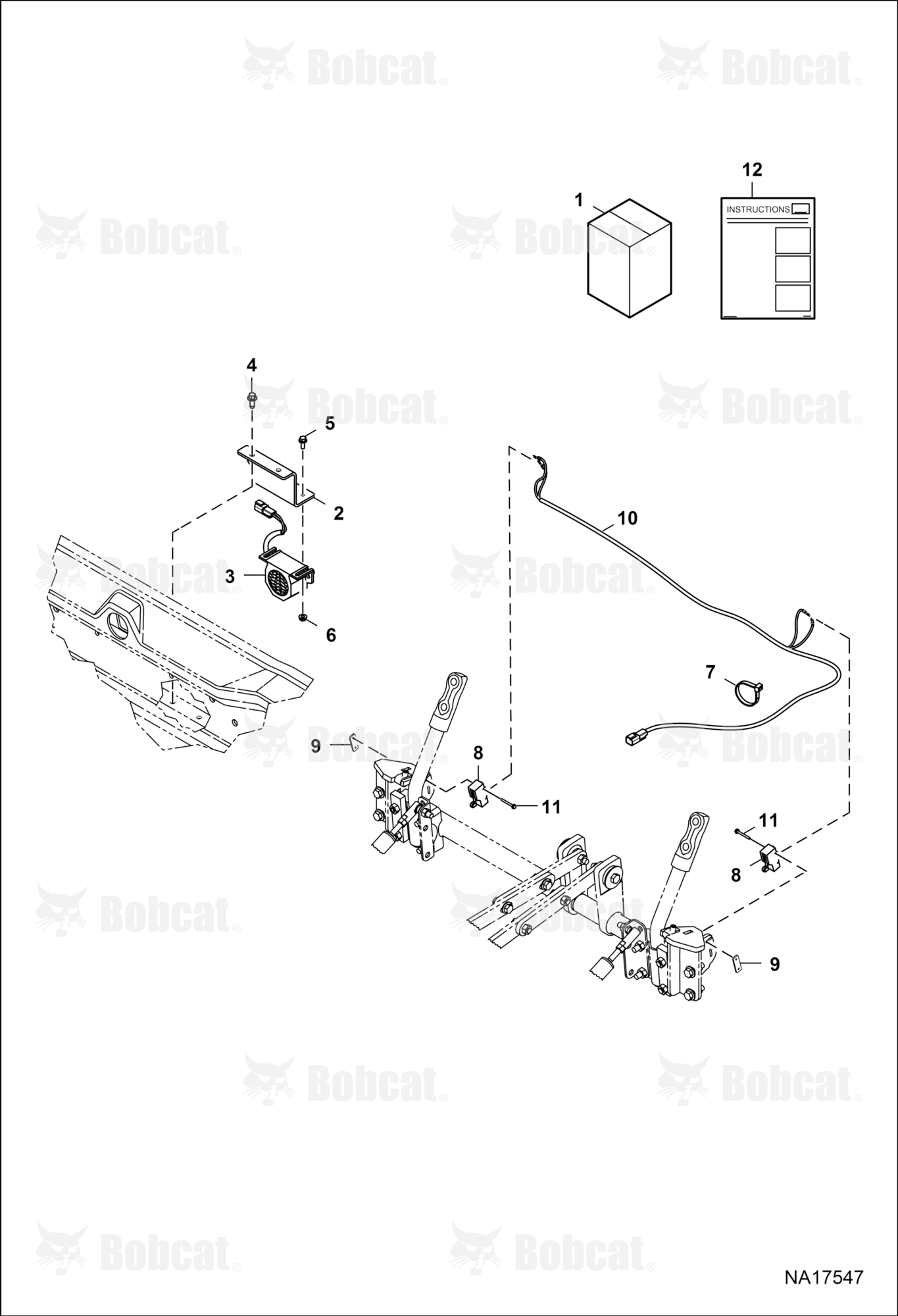 BACK-UP Alarm Kit (Manual Controls)